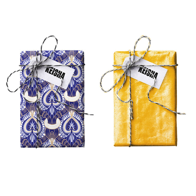 Keisha Double-Sided Stone Gift Wrapping Paper