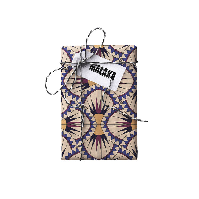 Malaka Double-Sided Stone Gift Wrapping Paper