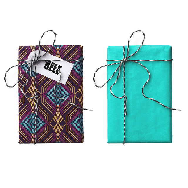 Bele Double-Sided Stone Gift Wrapping Paper