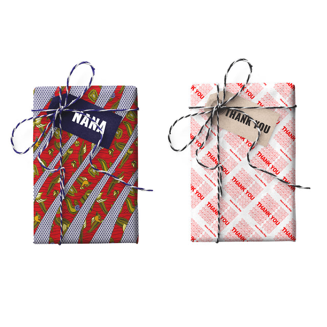 Nana -- Thank You NYC Multipurpose Double-sided Stone Paper Gift Wrap
