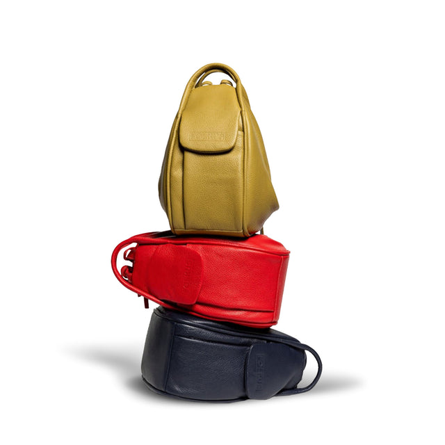 Model T Convertible Leather Bag -- Backpack, Handbag, Shoulder Bag