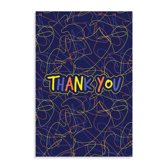 Thank You Card (Scribbles)