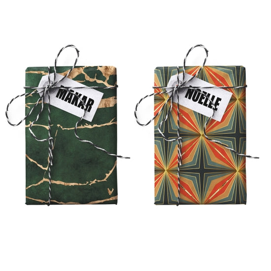 Makar Noelle Multipurpose Double-sided Stone Paper Gift Wrap