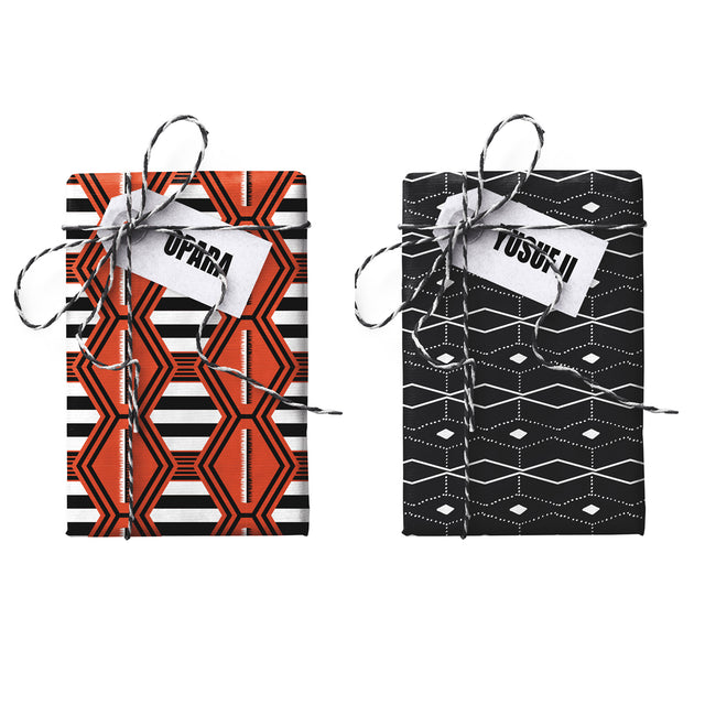Opara + Yusuf II Double-Sided Stone Gift Wrapping Paper