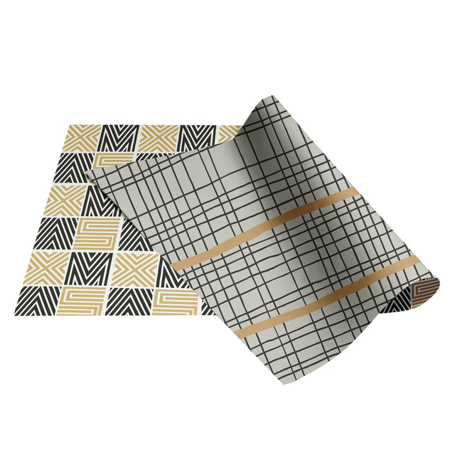 Navi + Ulindi Double-Sided Stone Gift Wrapping Paper